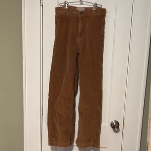 Everlane Women’s Tan Corduroy Wide Pants